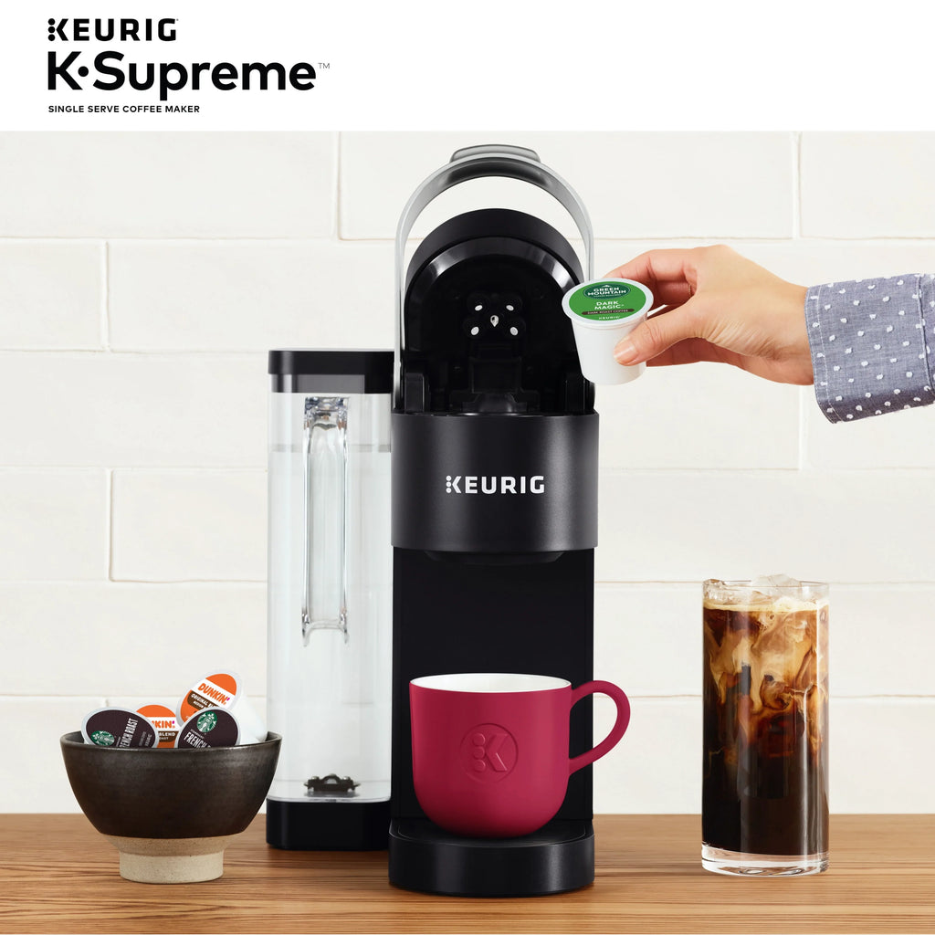 Keurig K-Supreme Single-Serve K-Cup Pod Coffee Maker, Black M388