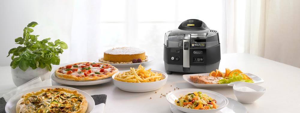 De'Longhi MultiFry Extra Air Fryer & Multi Cooker, Black U76344
