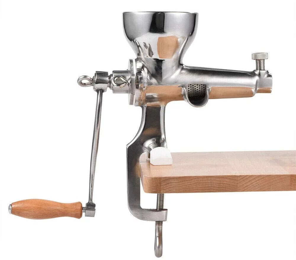 TFCFL Stainless Steel Manual Wheatgrass Juicer, Table Clip-on Type G944800