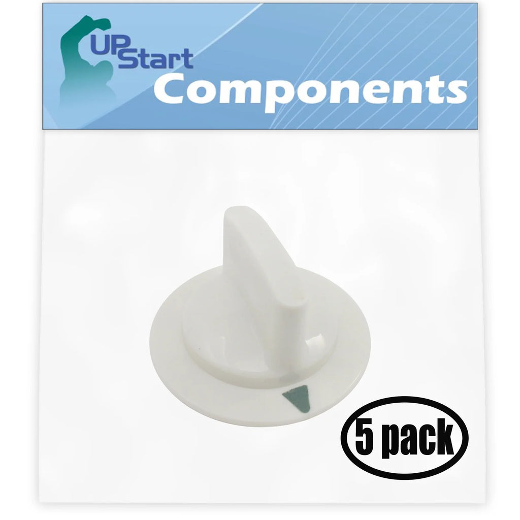 5 Pack Replacement Dryer Timer Knob WE1M652 for Hotpoint NVLR223EG0WW Residential Electric Dryer