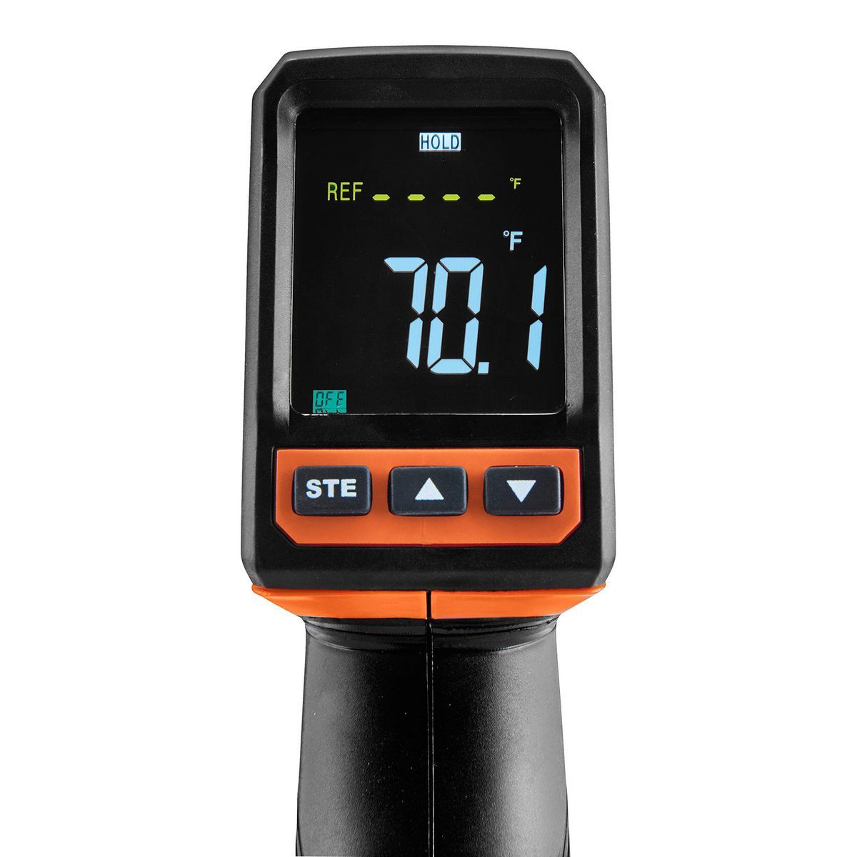 AMES INSTRUMENTS 20:1 Infrared Laser Thermometer with Color Alarms H2615