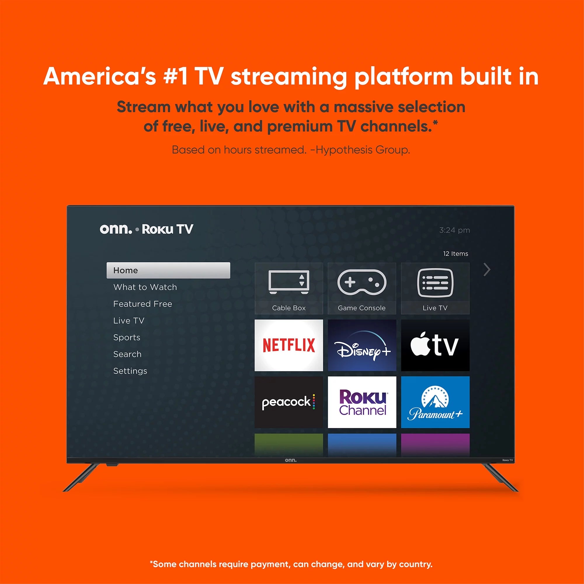 onn. 32" Class HD (720P) LED Roku Smart TV A260243