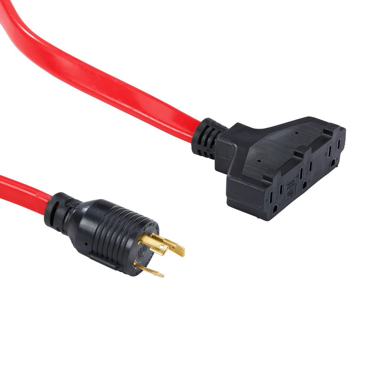 PREDATOR 25 ft. 30 Amp 125V Generator Extension Cord Adapter E5069