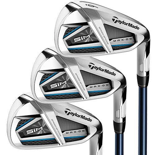 TaylorMade SIM Max Os Irons 4-PW/AW Regular Flex Graphite L2905