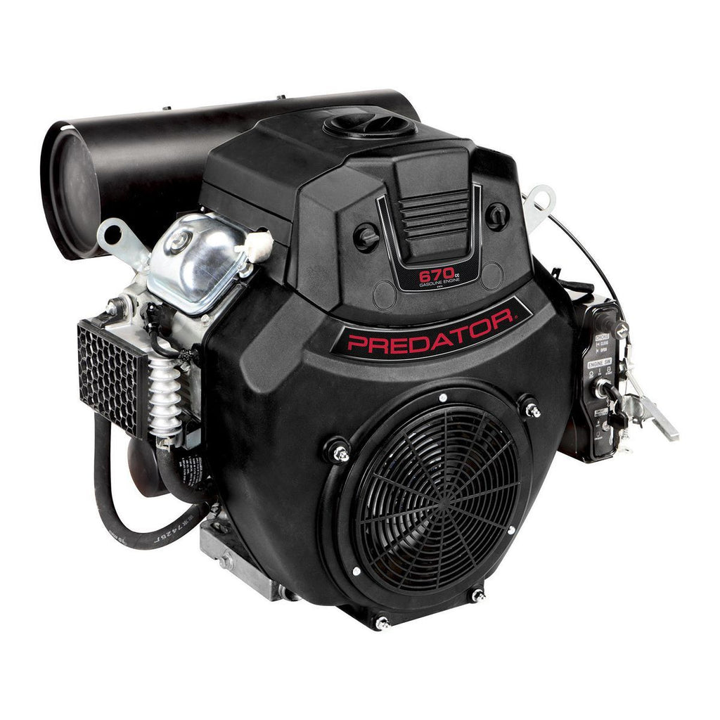 PREDATOR 22 HP (670cc) V-Twin Horizontal Shaft Gas Engine, EPA