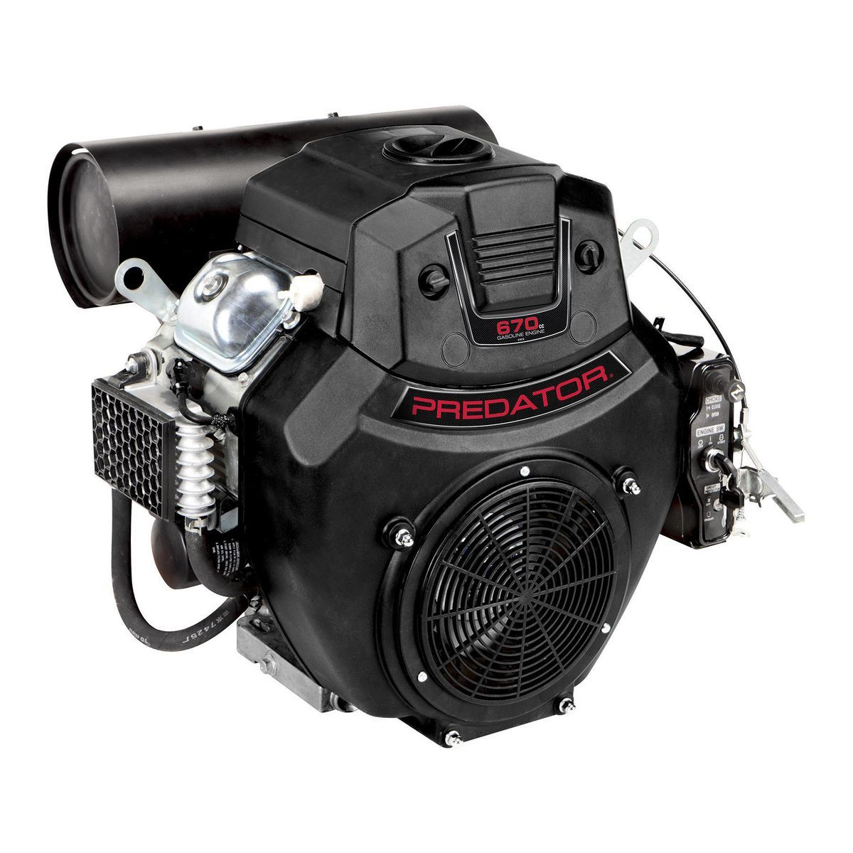 PREDATOR 22 HP (670cc) V-Twin Horizontal Shaft Gas Engine, EPA