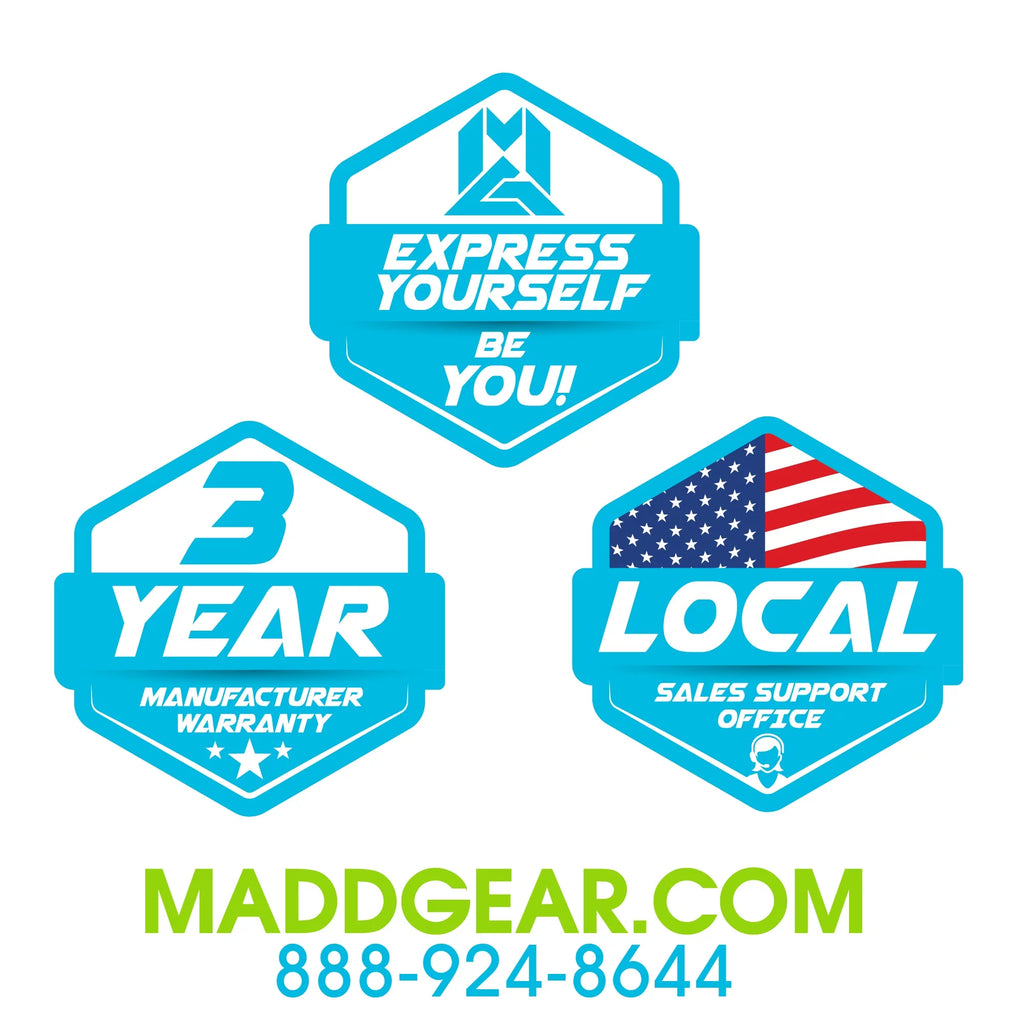 Madd Gear 22" Retro Mini Cruiser Skateboard L2754
