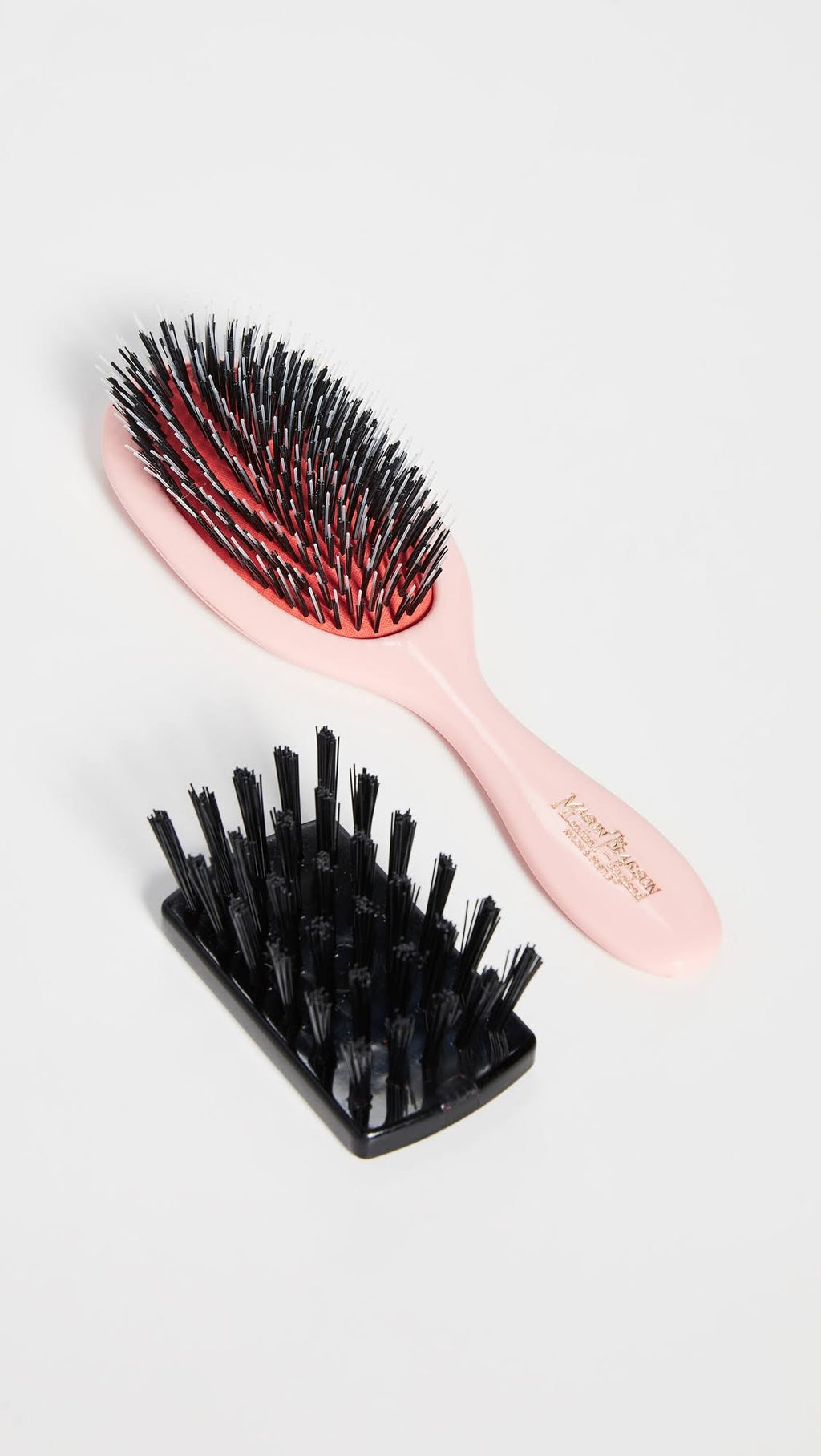 Mason Pearson Bn3 Handy Bristle and Nylon Brush Pink Z815