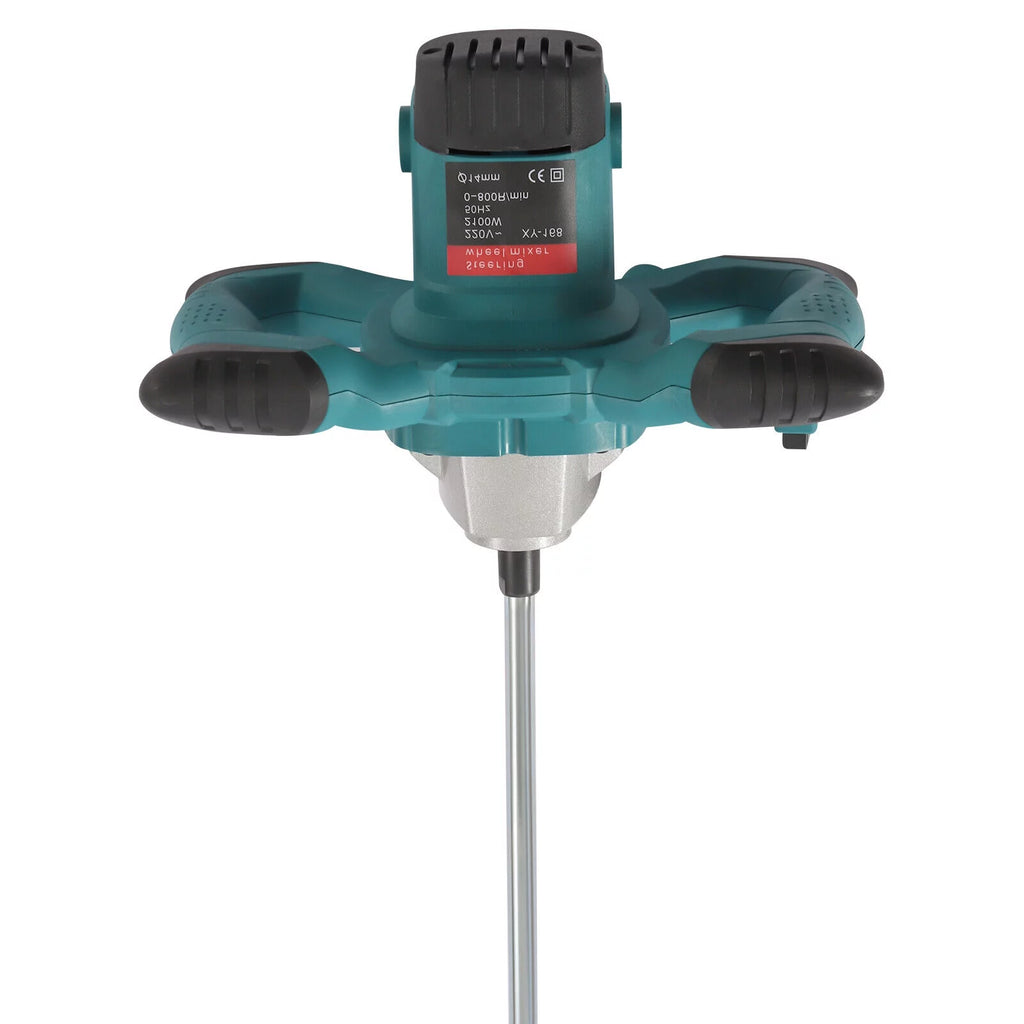 MIDUO 2100W Electric Cement Mixer Handheld 6-Speed Stirrer Y1970