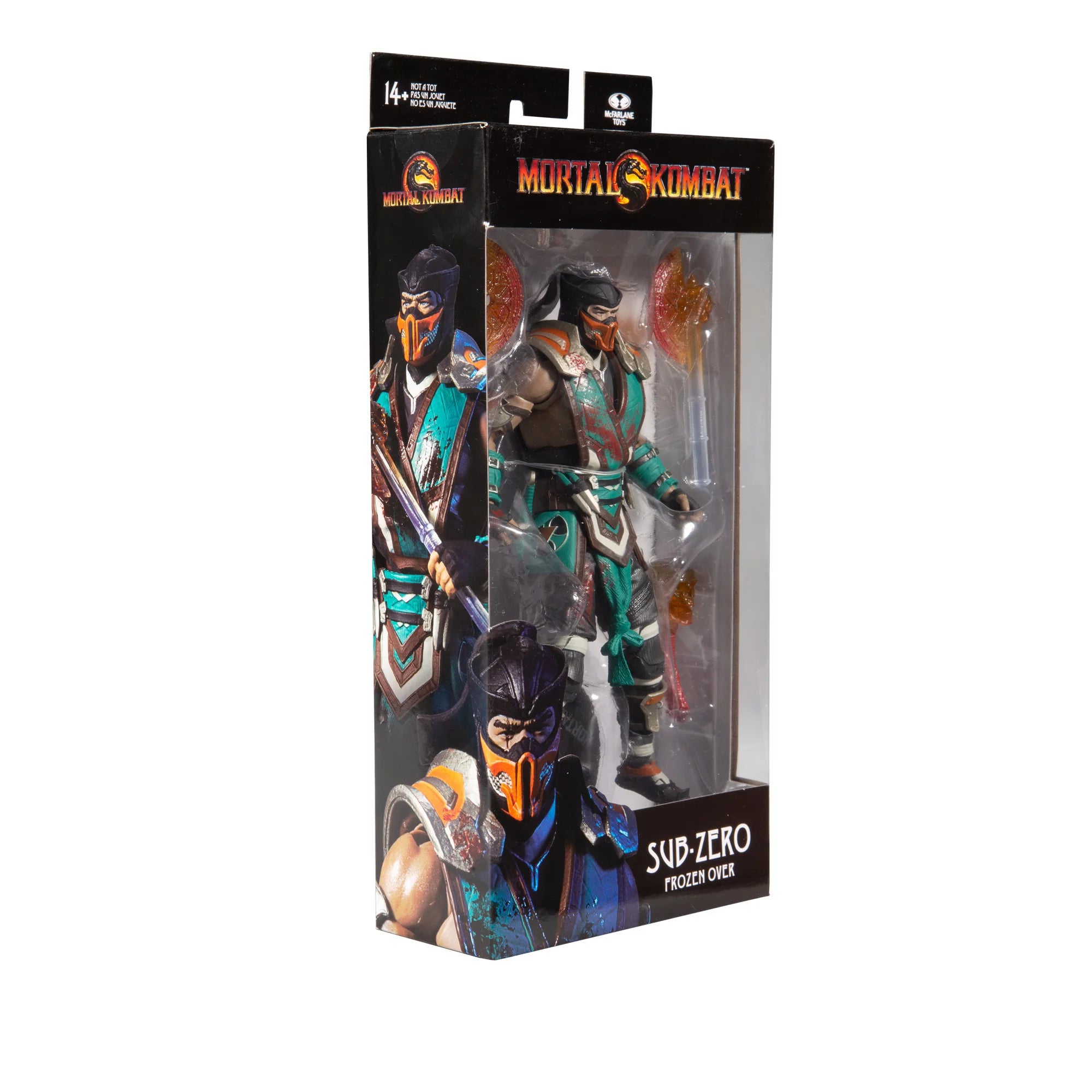 Mortal Kombat 4 Sub Zero Bloody Action Figure 7" Q160
