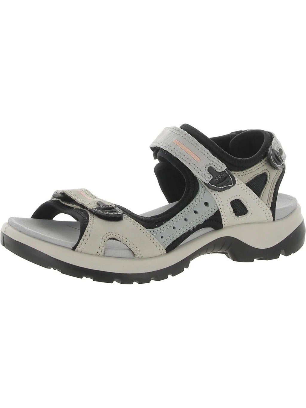 ECCO Womens Offroad Suede Strappy Sport Sandals