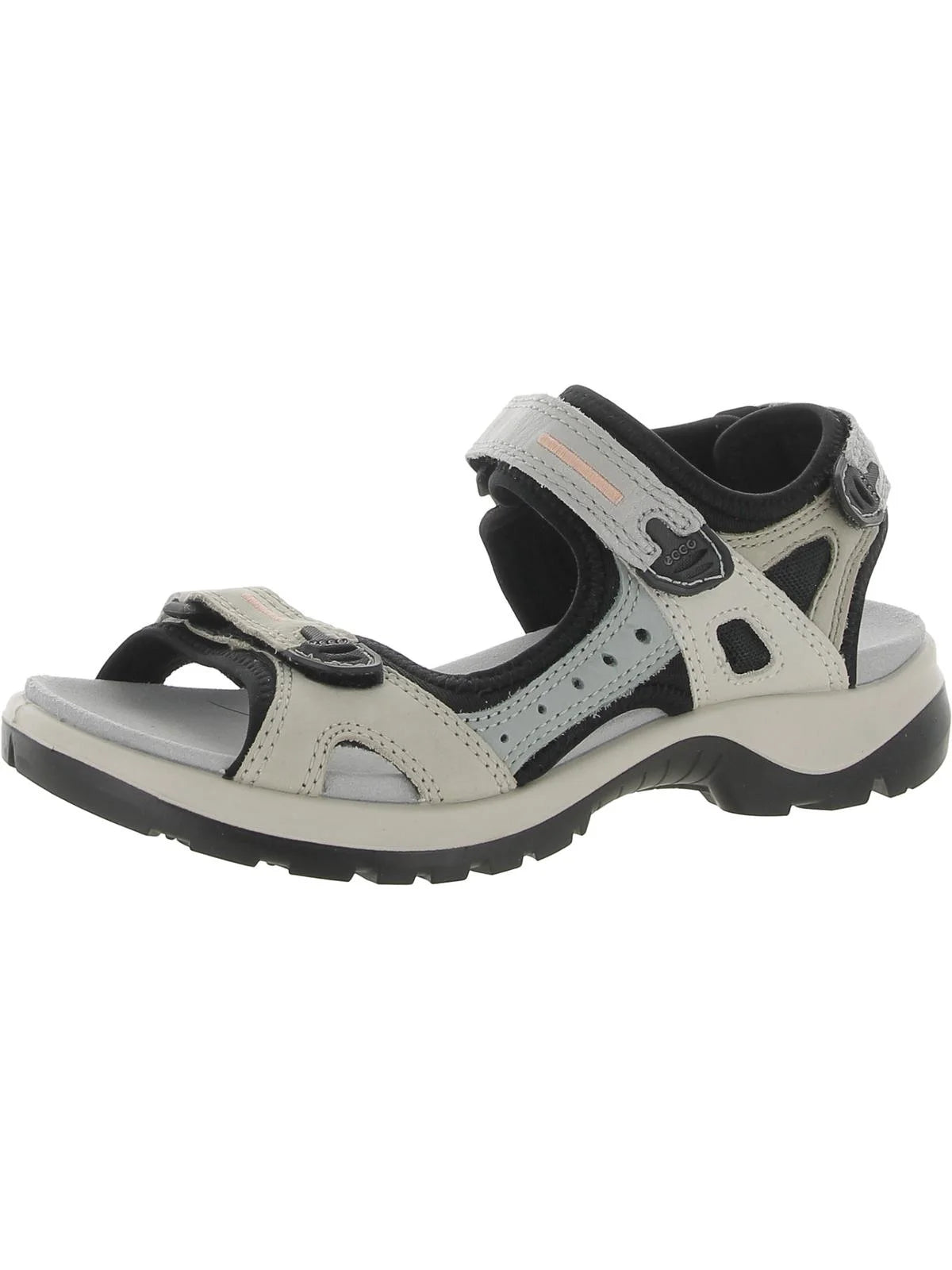 ECCO Womens Offroad Suede Strappy Sport Sandals