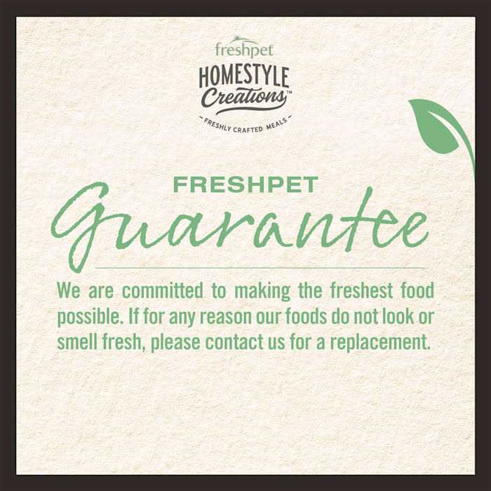 Freshpet Homestyle Creations Chicken Patties Adult Wet Dog Food L2166