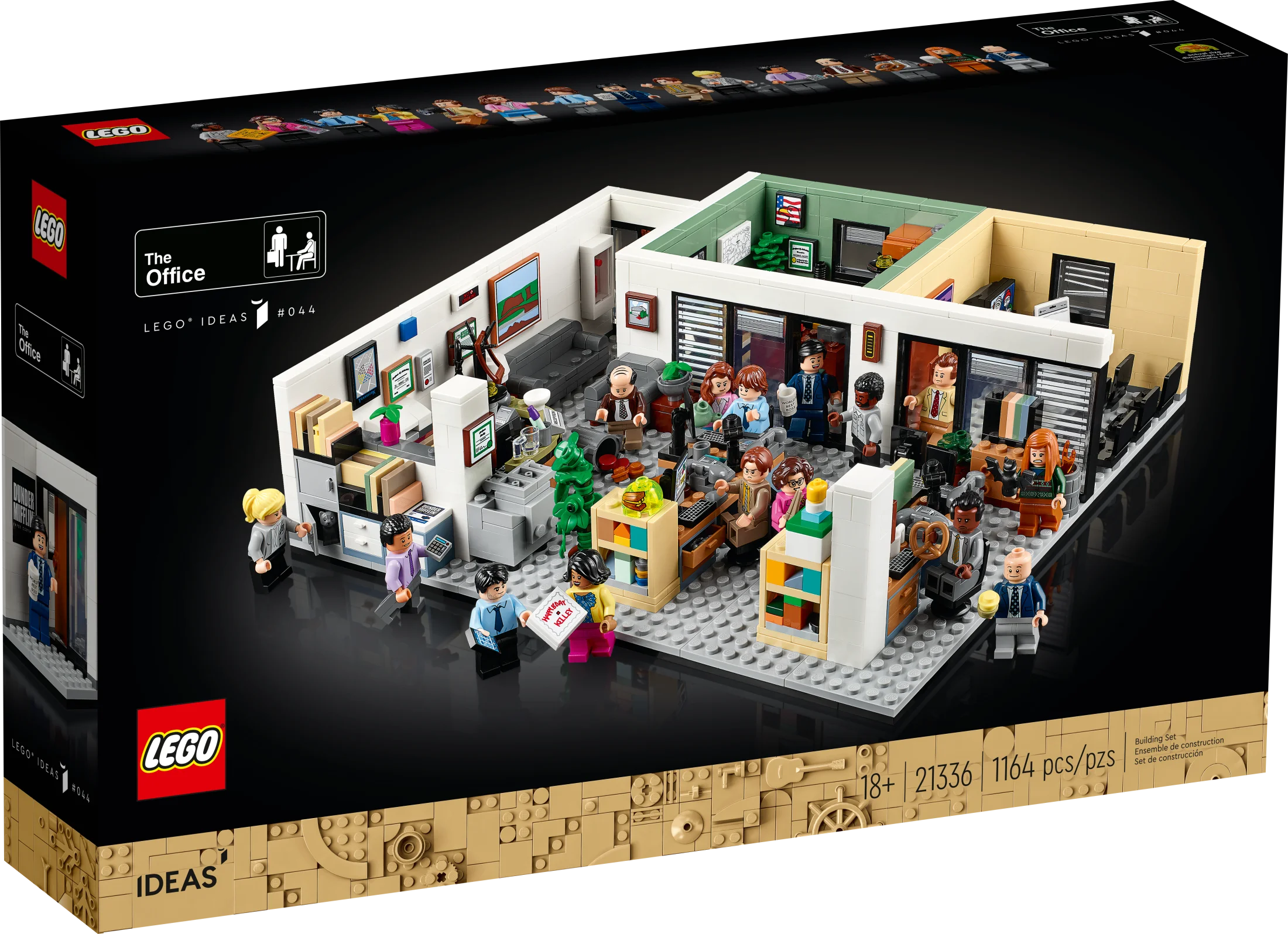 LEGO Ideas The Office 21336 Building Set with 15 Minifigures W784650