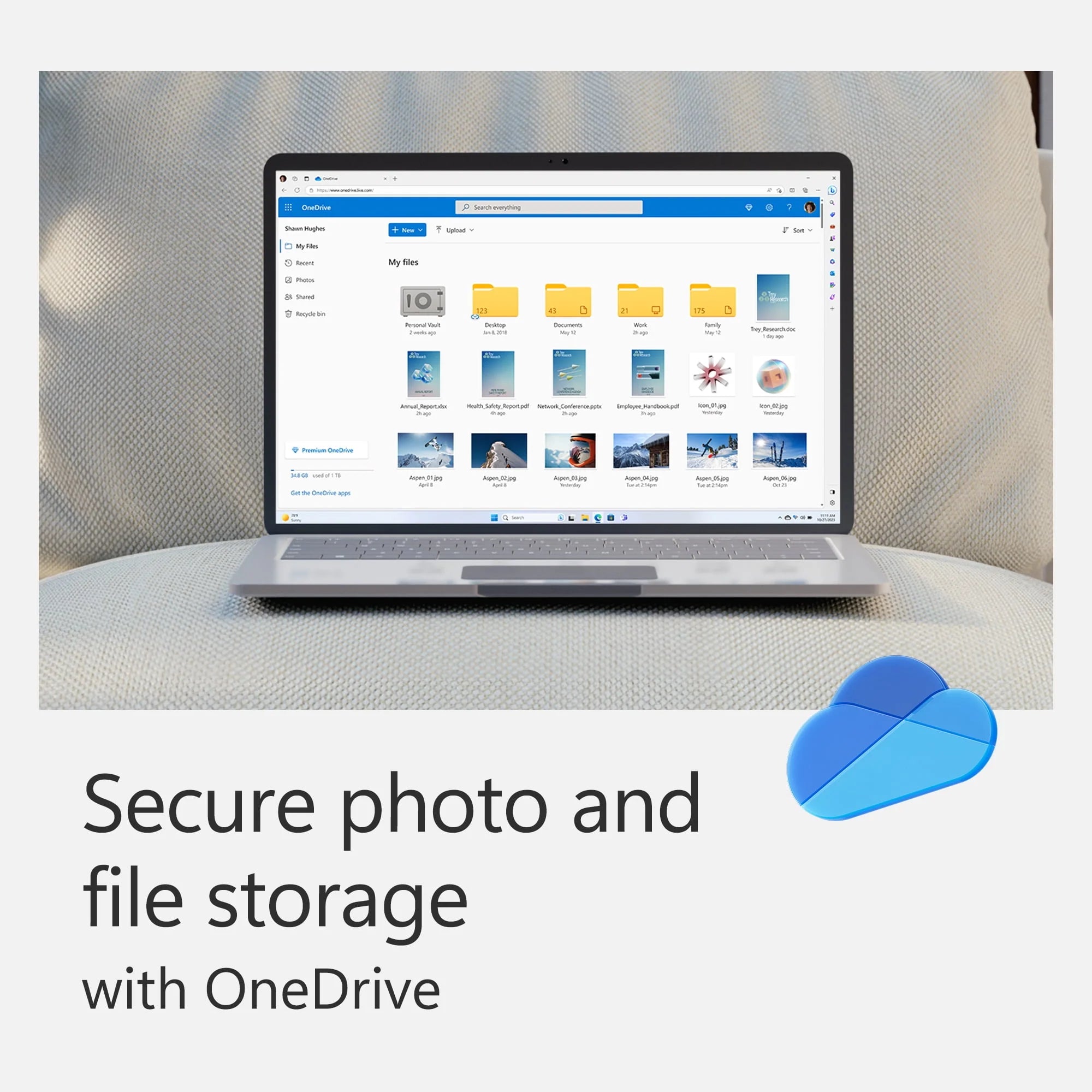 Microsoft 365 Personal 12-Month Subscription, 1 Person, PC/Mac Download S340