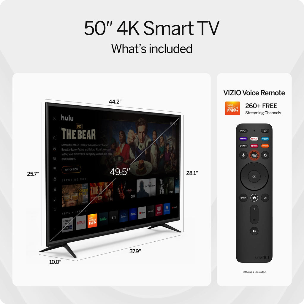 VIZIO 50 Class V-Series 4K UHD LED Smart TV V505-J09 Z328