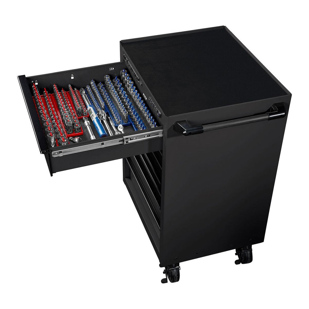 U.S. GENERAL 27 in. x 22 in. Roll Cab, Series 3, Black R13167