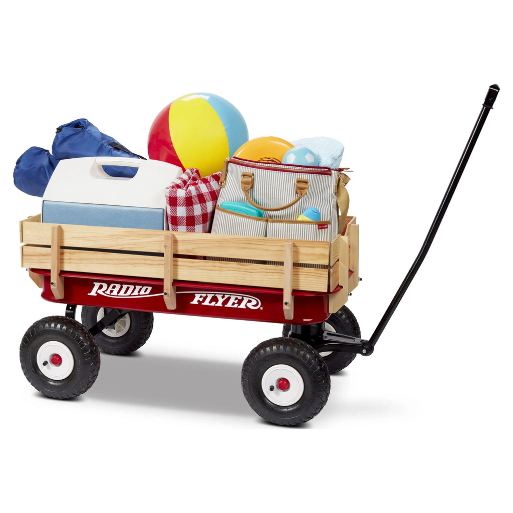 Radio Flyer 36 All Terrain Wagon with Air Tires, Red T6191