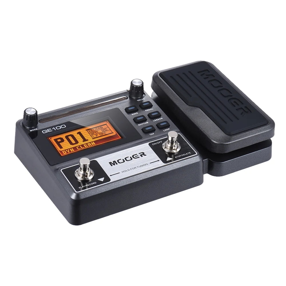 MOOER GE100 Guitar Multi-effects Processor Pedal with Loop Recording I683