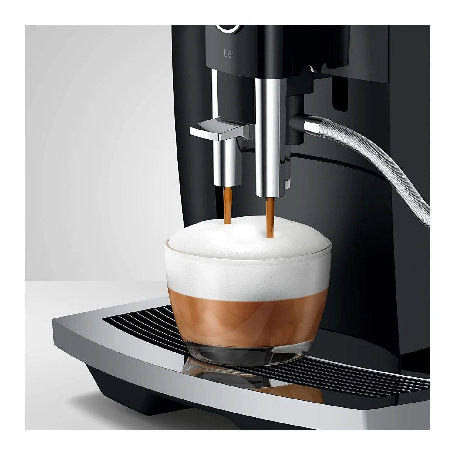 Jura 15559 E6 Automatic Espresso Machine, Piano White T131