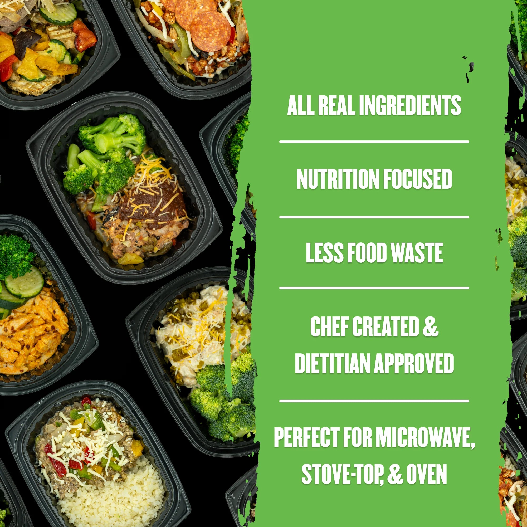 Clean Eatz Keto Diet Meal Plan - 6 Frozen Meals Delivered M953