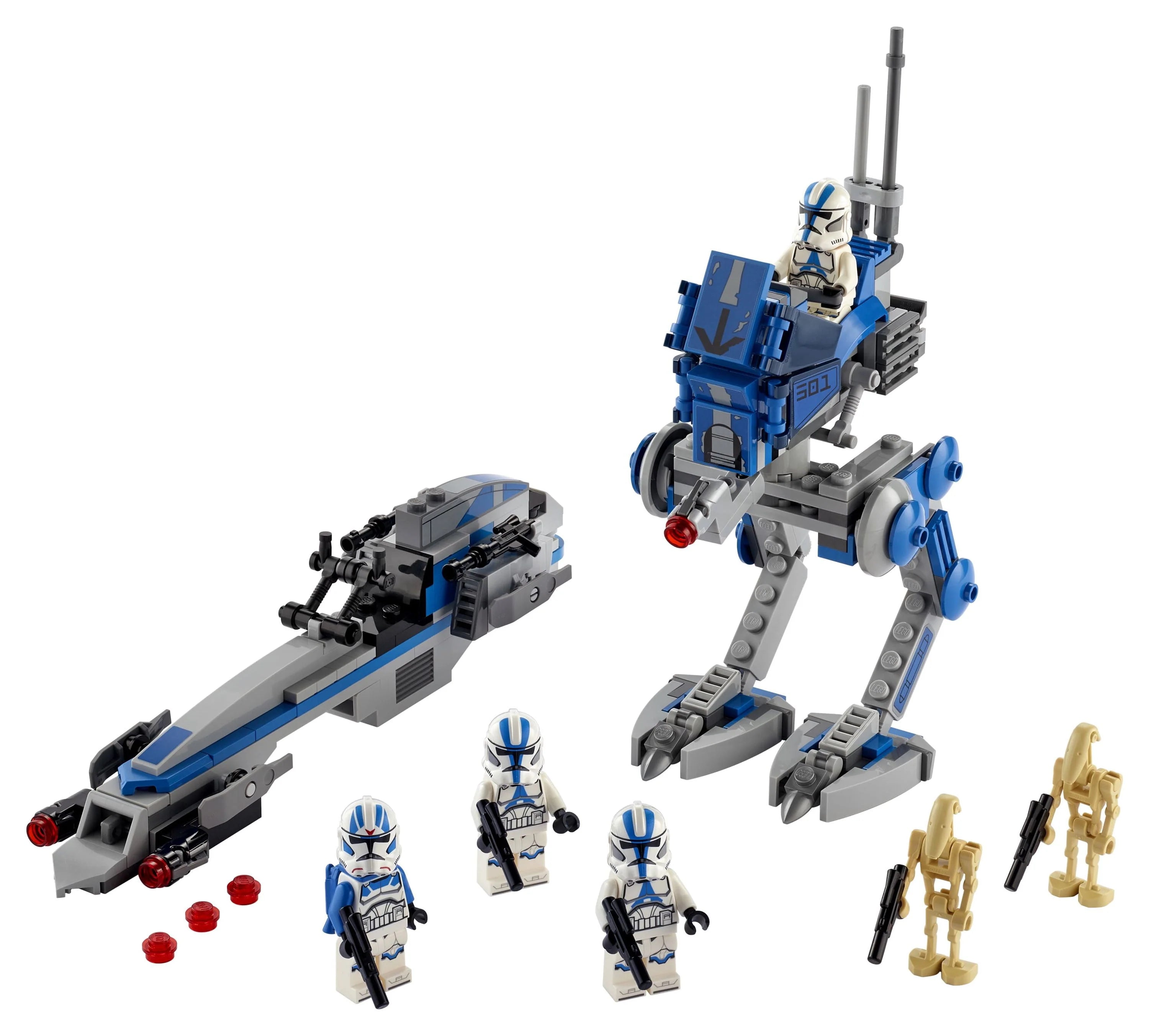 LEGO Star Wars 501st Legion Clone Troopers 75280 Building Toy J328