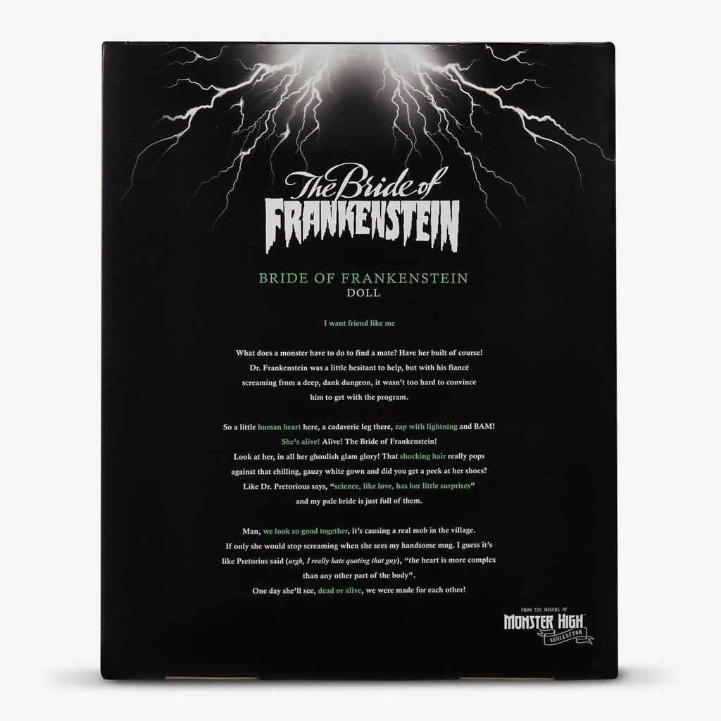 Frankenstein & Bride of Frankenstein Monster High Skullector Doll Set F803208