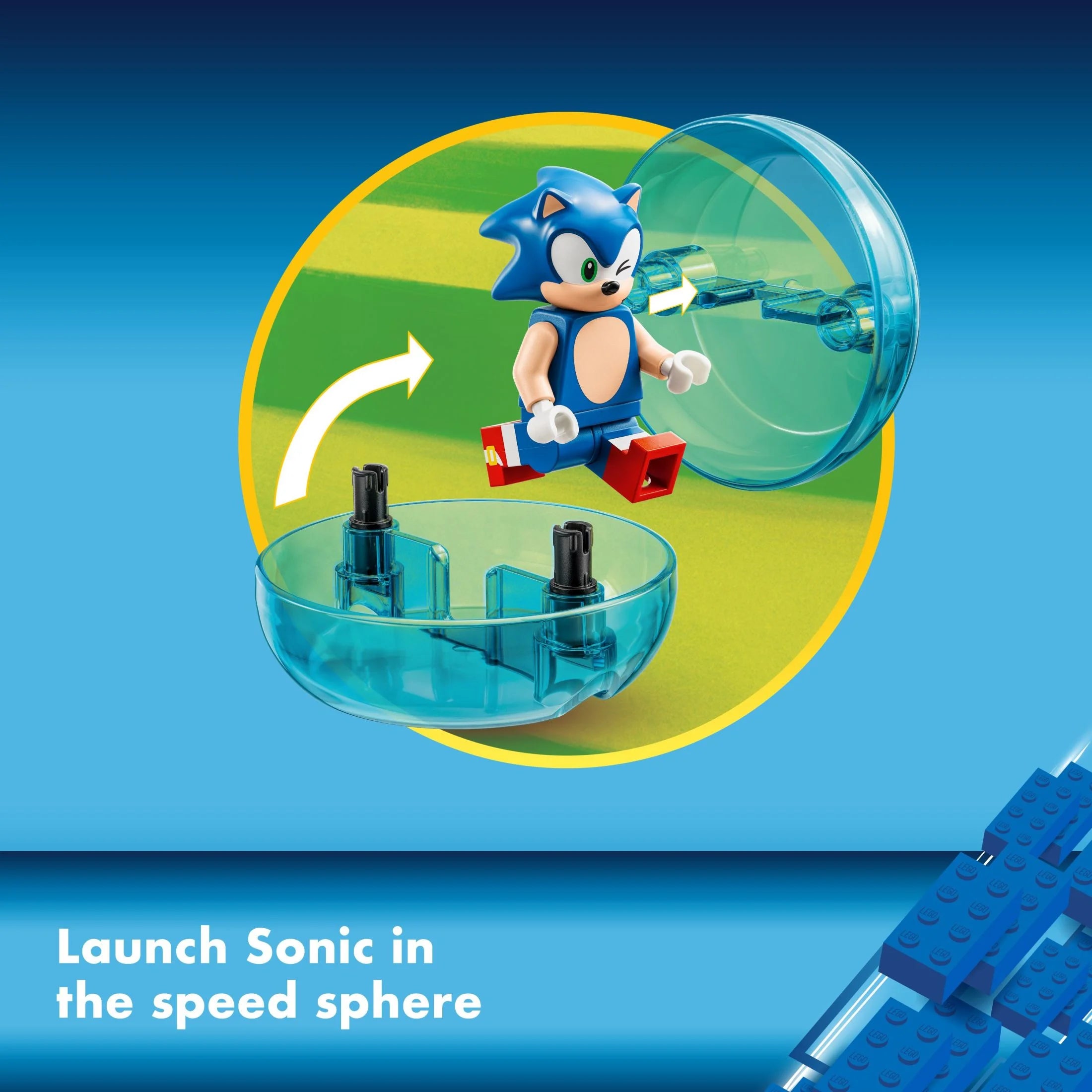 LEGO Sonic the Hedgehog Sonic vs. Dr. Eggman's Death Egg Robot 76993 Building Toy M52225