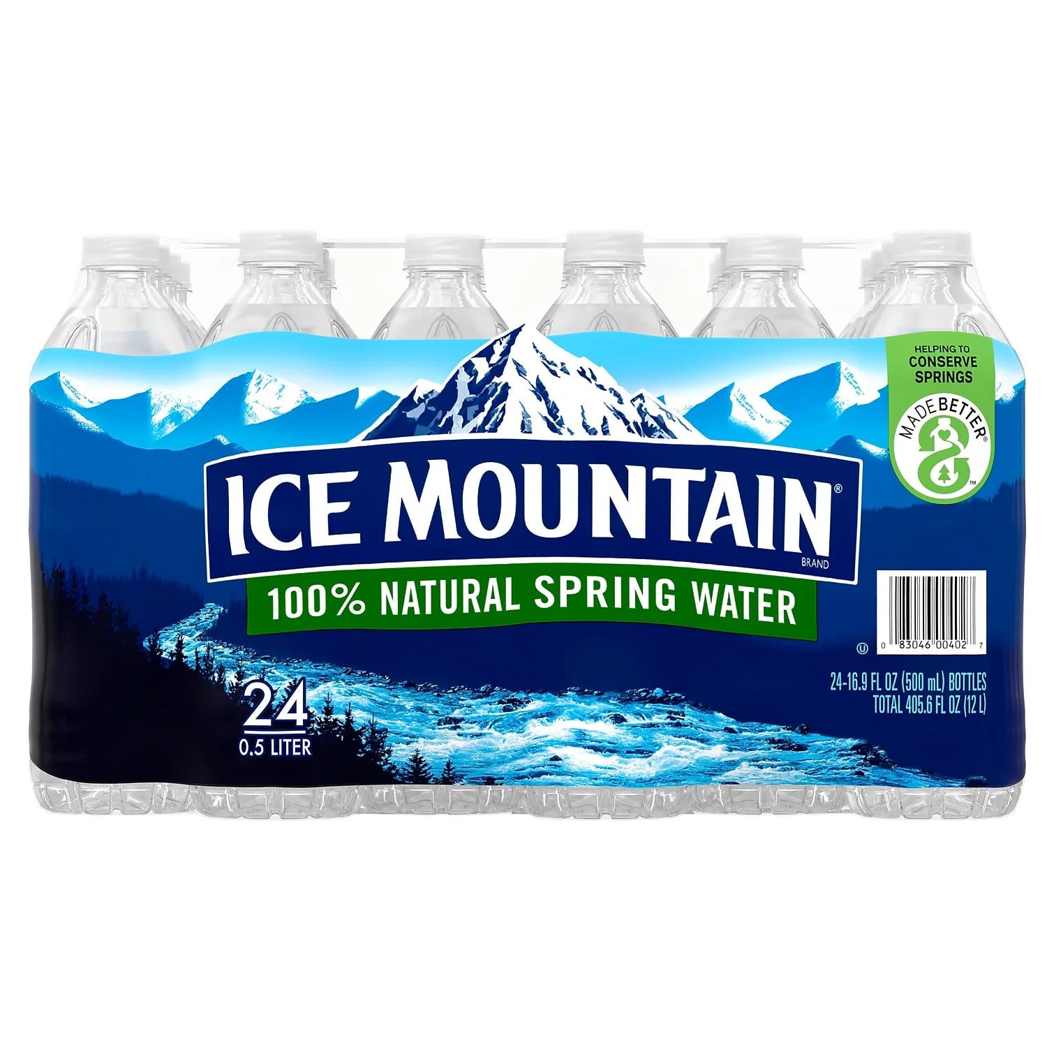 Ice Mountain 100% Natural Spring Water 16.9 oz O960029