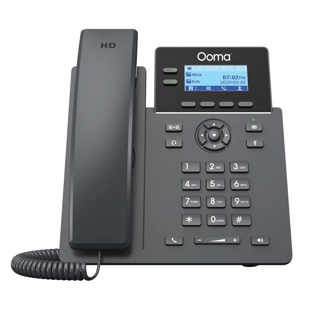 Ooma 2602 Entry-Level 2-Line IP Desk Phone S206792