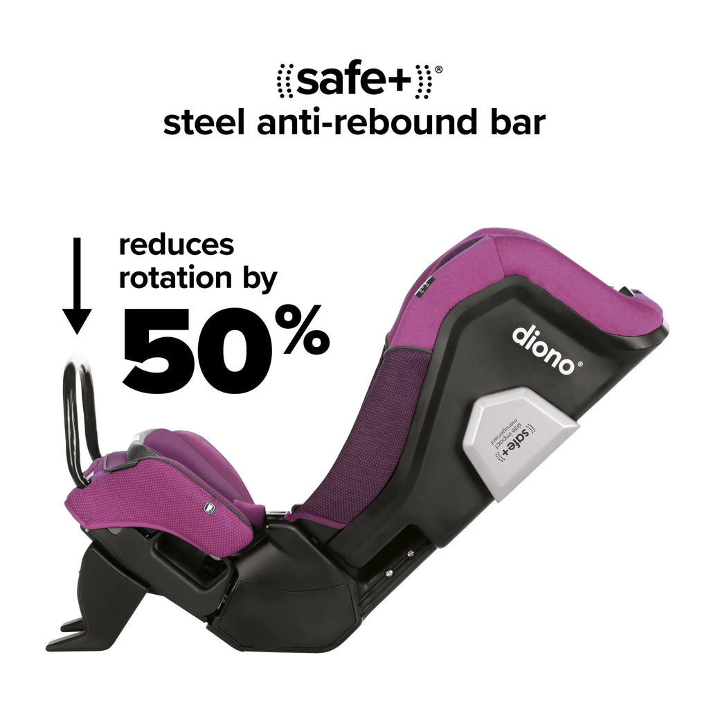 Diono Radian 3QXT SafePlus All-in-One Convertible Car Seat, Red B871