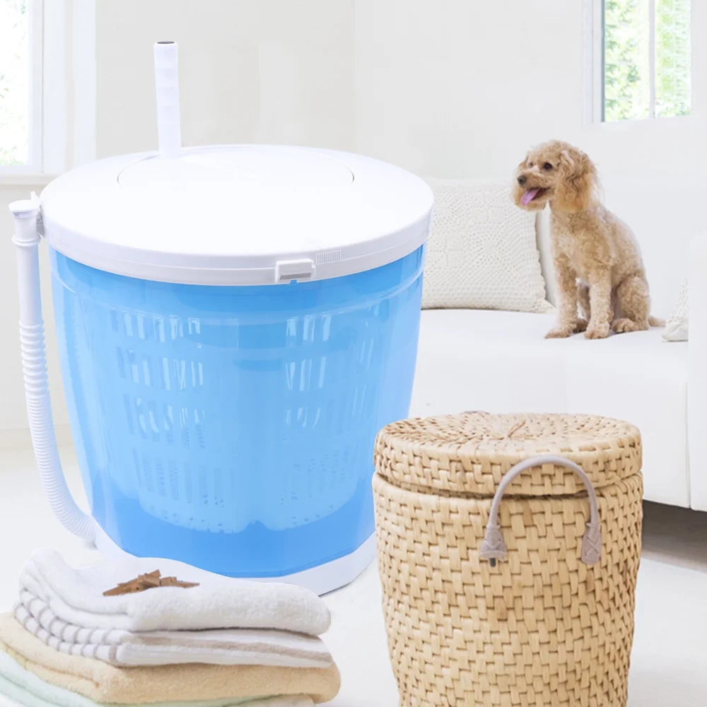 Oukaning Portable Compact Handle Dryer Mini Spin Dryer E460324