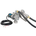 GPI - EZ-8 12v Fuel Transfer Pump, Manual Shut-Off Nozzle, 8 GPM Fuel Pump, 10' Hose, Power Cord, Adjustable Suction Pipe, Spin Collar (137100-05)