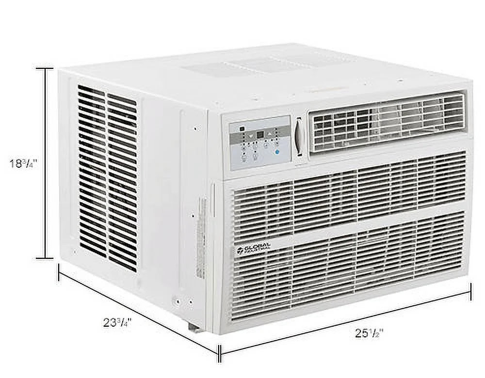 Window Air Conditioner with Heat, 25000 BTU, 208/230V Z9739