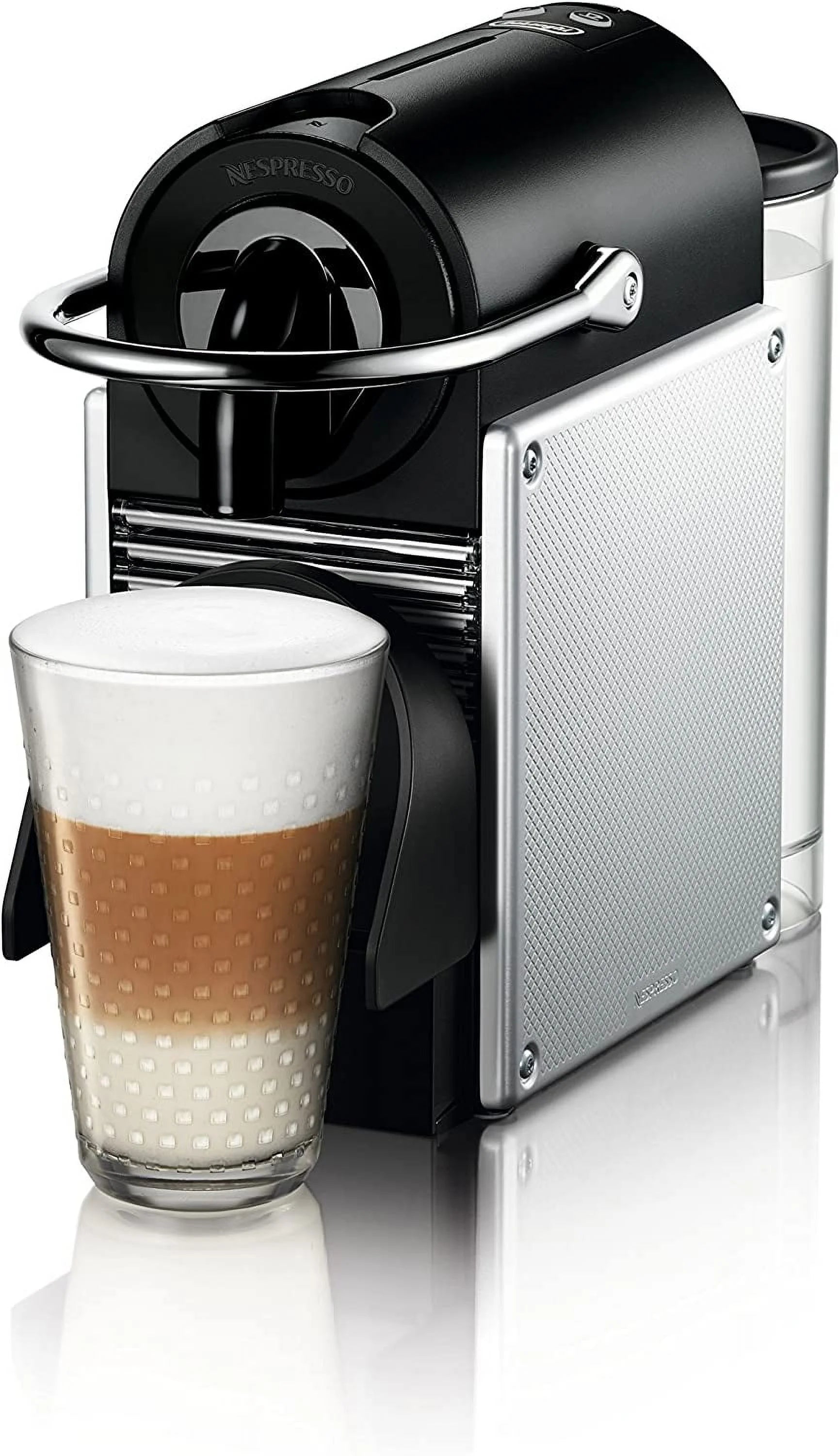 Nespresso Pixie Espresso Machine by De'Longhi Aluminum F527343