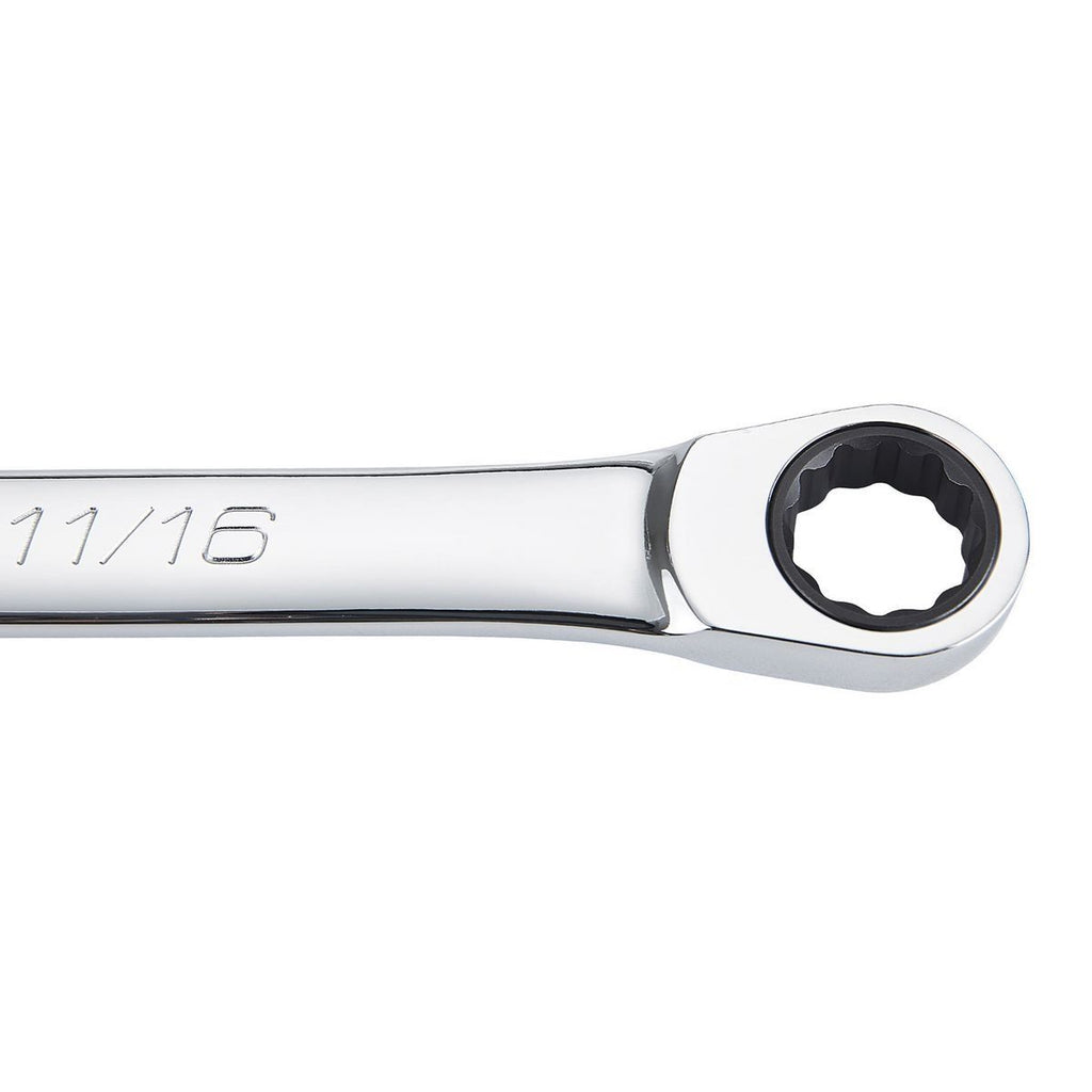ICON Extra Long Professional SAE Double Box Ratcheting Wrench 7 Piece I19696