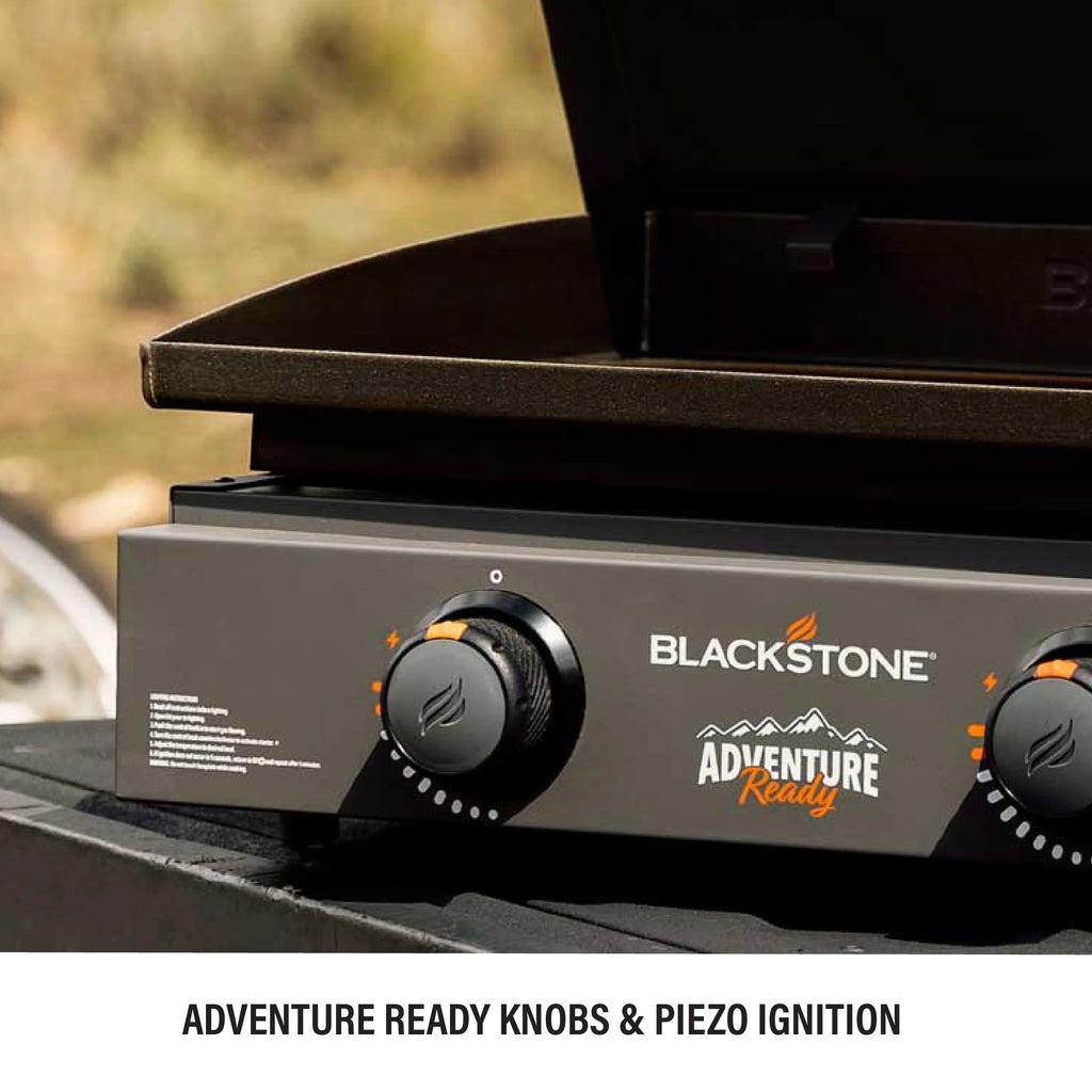 Blackstone Adventure Ready 2-Burner 22 Propane Griddle with Hard Cover O28104