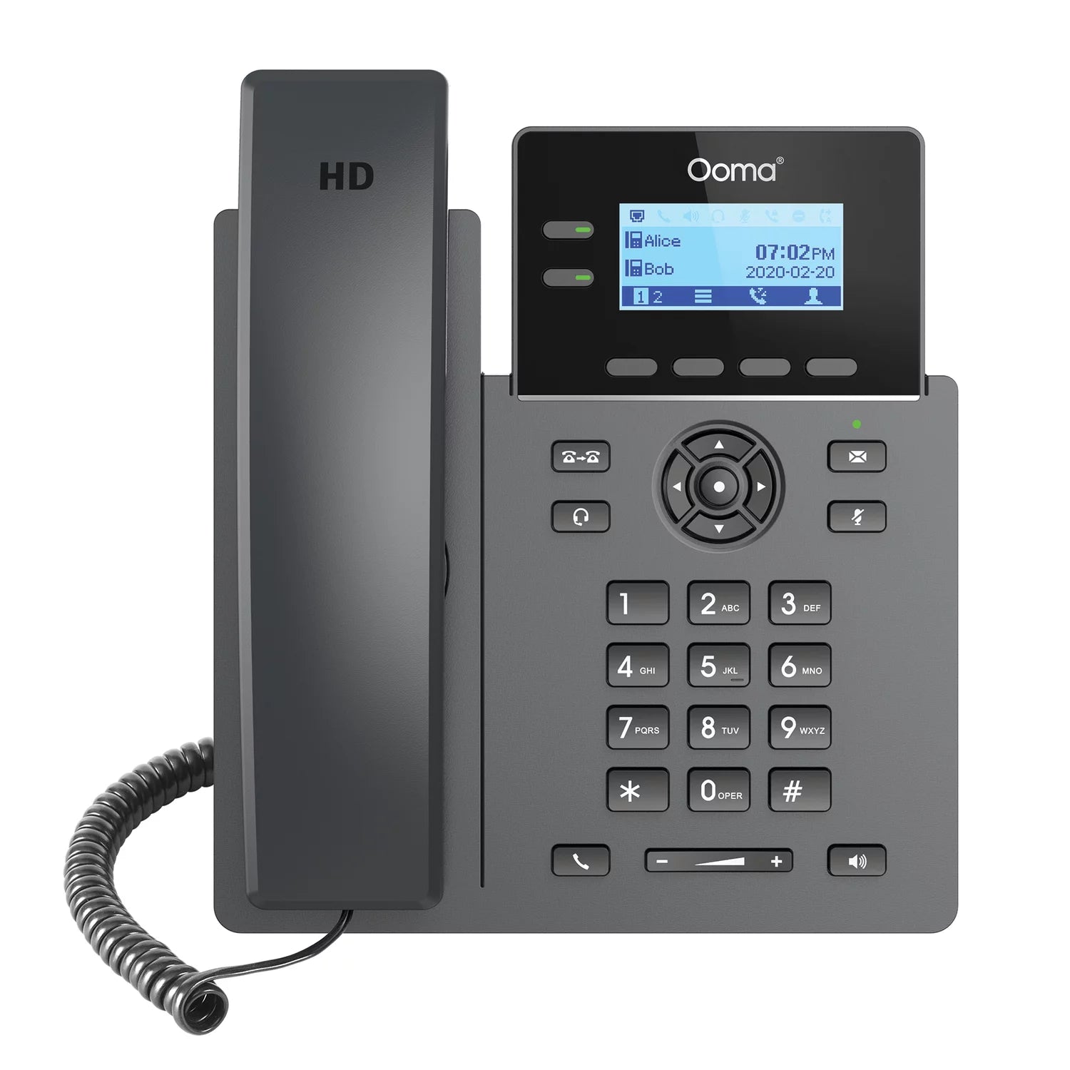 Ooma 2602 Entry-Level 2-Line IP Desk Phone S206792