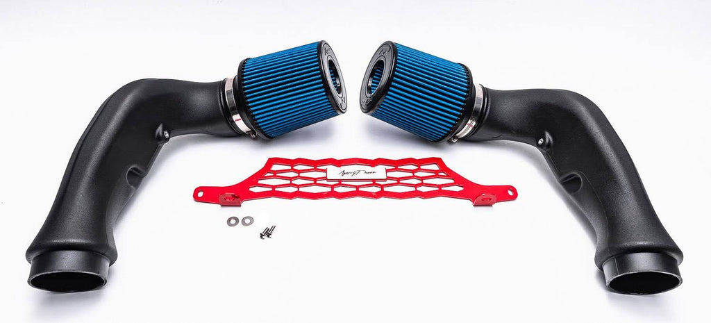 Agency Power AP-RS1-110-RD High Flow Air Intake Kit Polaris RZR RS1 Red C311586