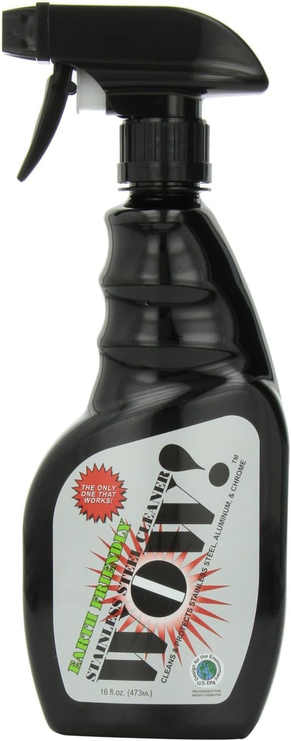 Wow! Stainless Steel Cleaner & Protectant, 16 Fl Oz (Pack of 6) Pack of 2