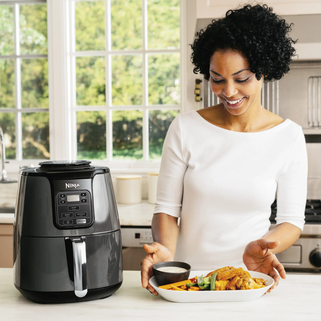 Ninja 4QT Air Fryer, Black, AF100WM R188
