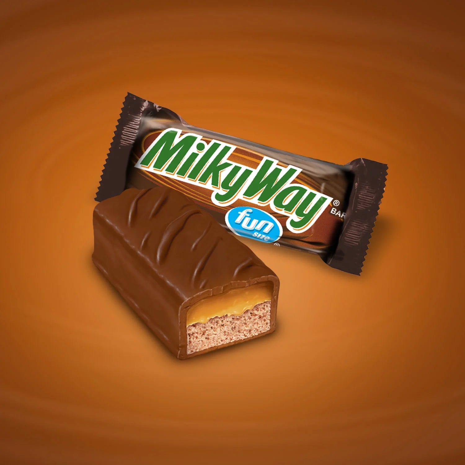 Milky Way Fun Size Milk Chocolate Candy Bars, 20.73 oz Bag S230637