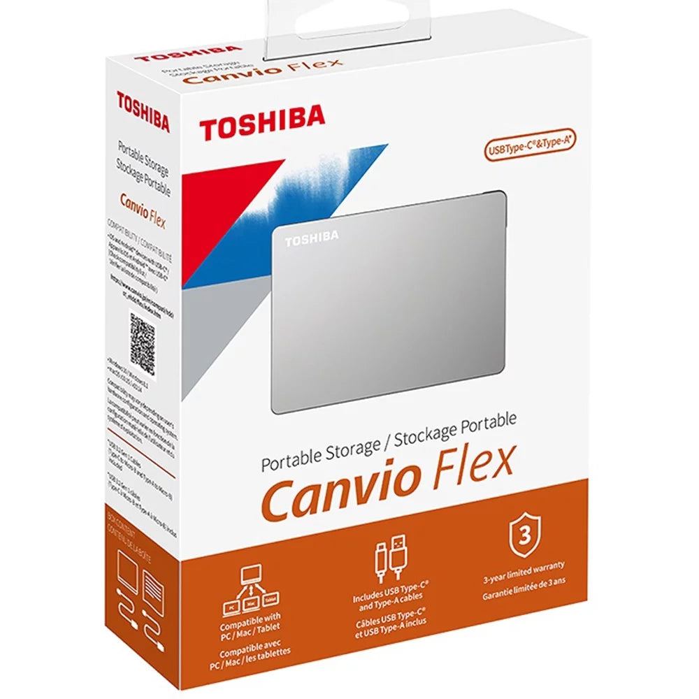 Toshiba Canvio Flex 4TB Portable External Hard Drive E194