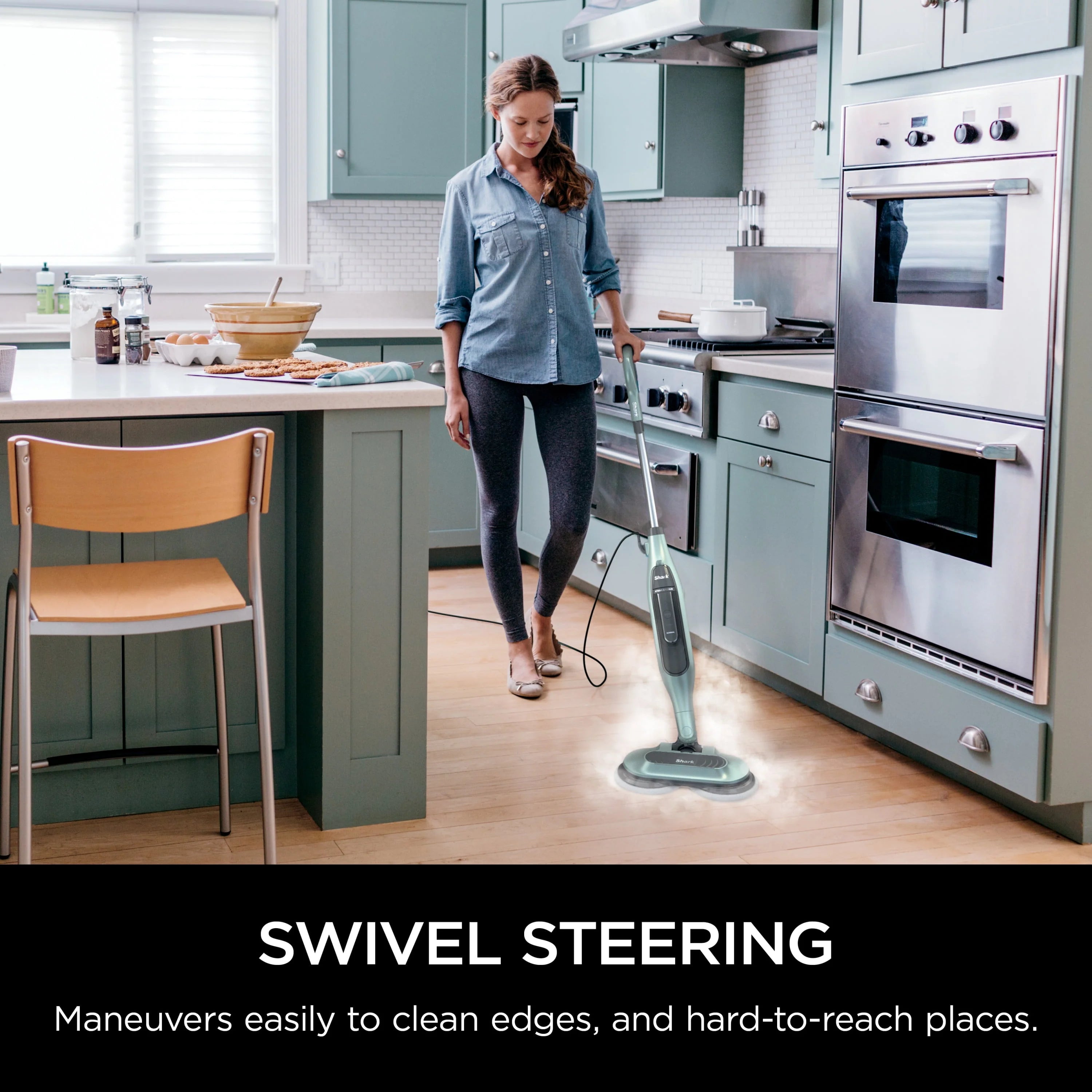 Shark S7000 Steam & Scrub Hard Floor Steam Mop W3373