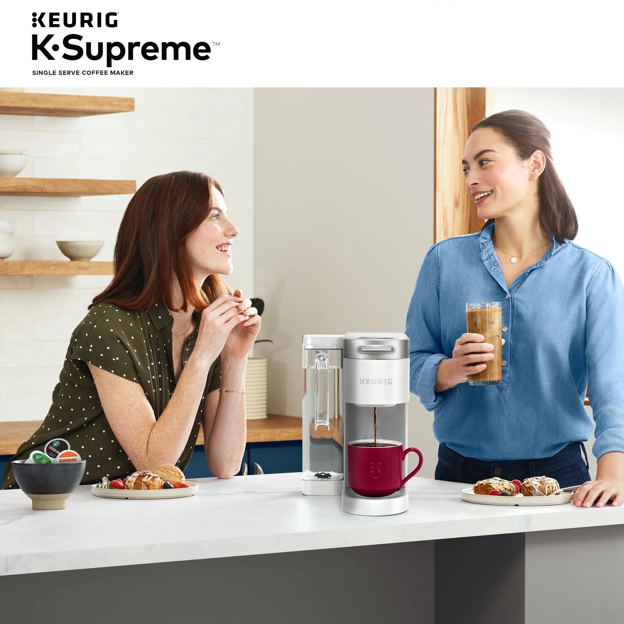 Keurig K-Supreme Single-Serve K-Cup Pod Coffee Maker, Black M388