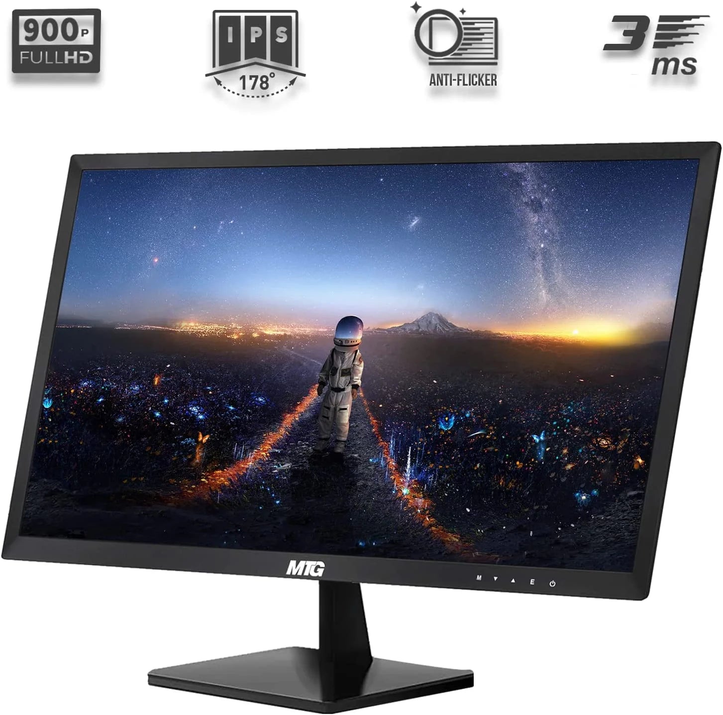 TechMagnet Siwa 8 Desktop PC, Core i5, 8GB RAM, 500GB HDD, 27" 165Hz Monitor B784