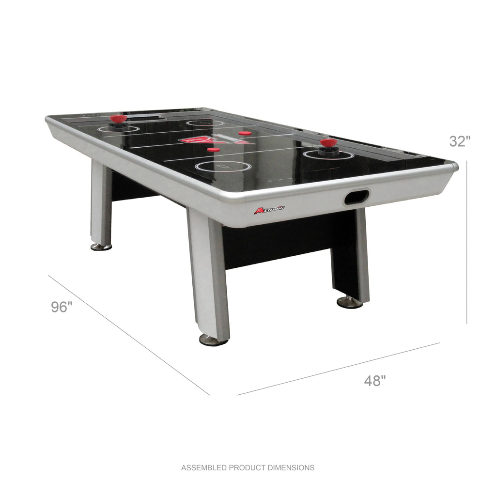 Atomic Avenger 8' Hockey Table with LED Scoring and 120V Blowers L3603