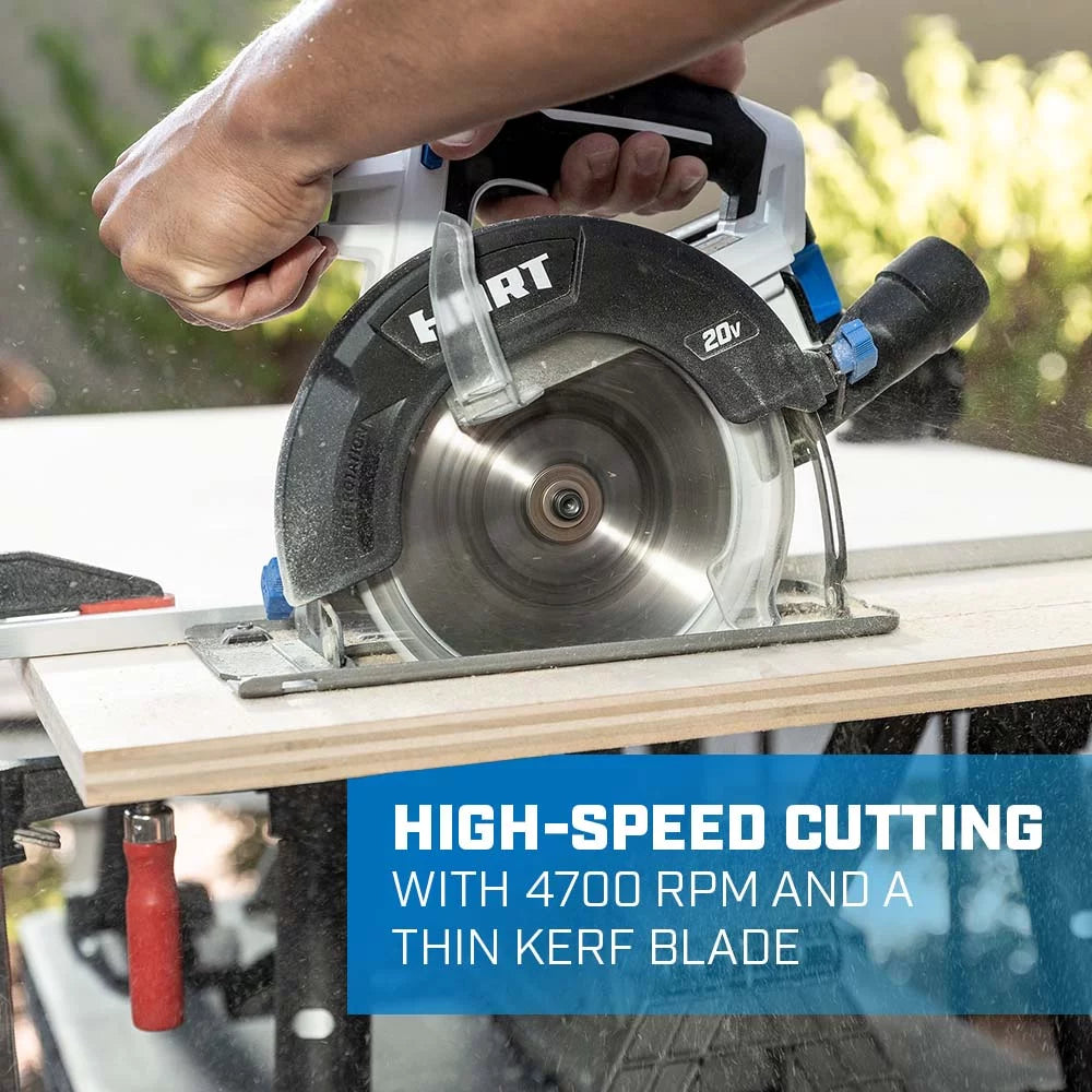 HART 20-Volt 6-1/2-inch Cordless Circular Saw Kit A236301
