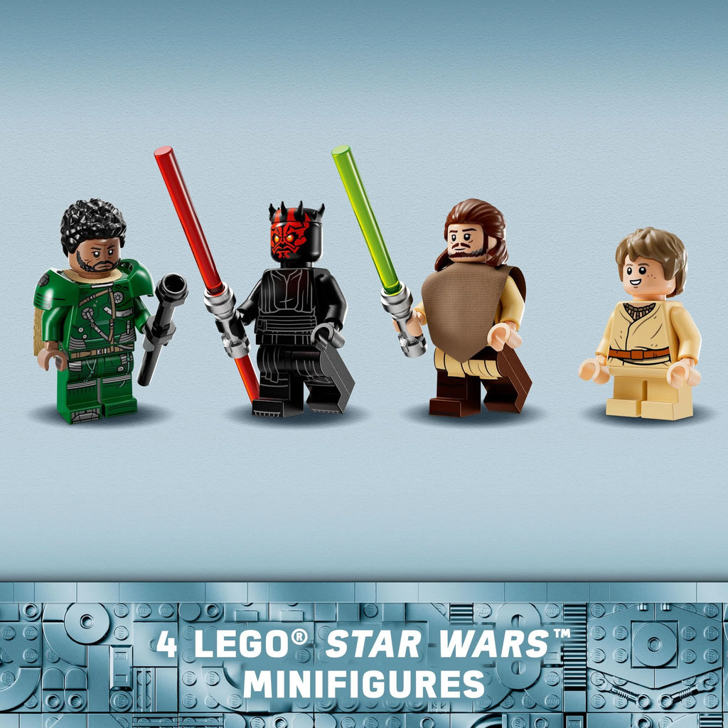 LEGO Star Wars Darth Maul's Sith Infiltrator Starship Toy with Minifigures 75383 D168
