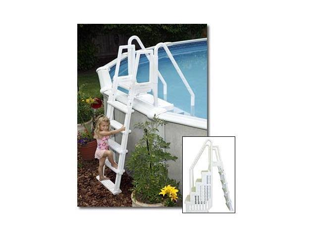 Blue Wave NE126 Easy Pool Step with Outside Ladder G98698